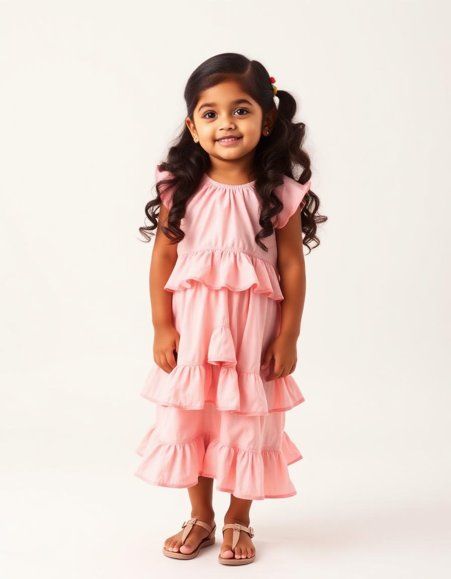 Pastel Ruffle Frock